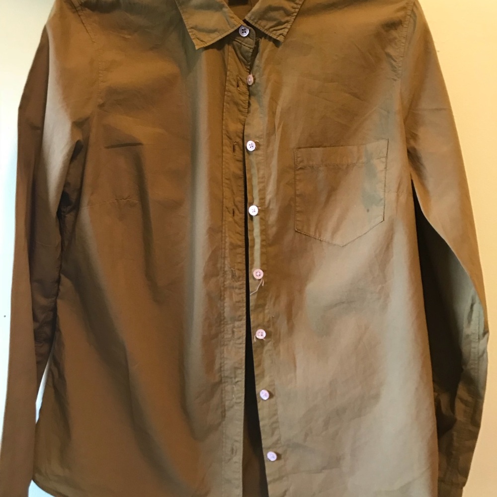 J Crew Ladies Button Front Top